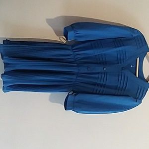 Vintage royal blue dress